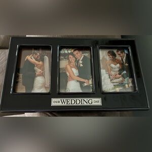 Our Wedding Day photo frame